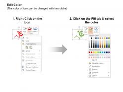 Target line chart data folder gear idea generation ppt icons graphics