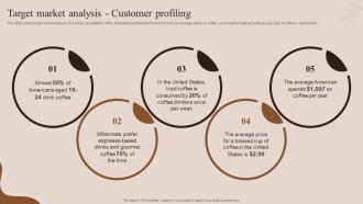 Target Market Analysis Customer Profiling Coffee House Business Plan BP SS