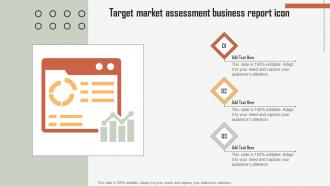 Target Market Assessment Business Report Icon