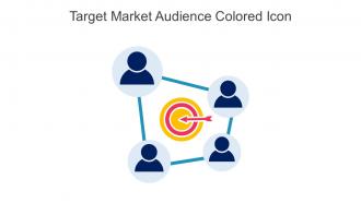 Target Market Audience Colored Icon In Powerpoint Pptx Png And Editable Eps Format