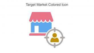 Target Market Colored Icon In Powerpoint Pptx Png And Editable Eps Format