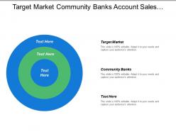 Target market community banks account sales contract finalization