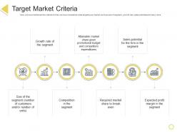Target market criteria retail positioning stp approach ppt powerpoint presentation icon inspiration
