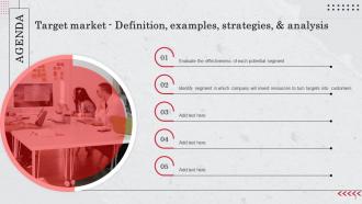 Target Market Definition Examples Strategies And Analysis Complete Deck Strategy CD V Idea Impressive