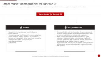 Target Market Demographics For Barwash 99 Cim Marketing Document Competitive