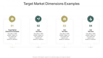 Target Market Dimensions Examples In Powerpoint And Google Slides Cpb