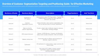 Target Market Grouping And Profiling Guide MKT CD V Image Best