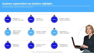 Target Market Grouping Customer Segmentation Key Statistics Highlights MKT SS V