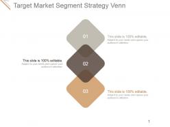 Target market segment strategy venn powerpoint graphics