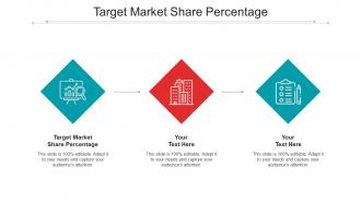 Target market share percentage ppt powerpoint presentation slides graphic images cpb
