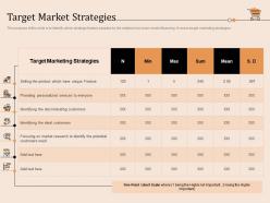Target market strategies retail store positioning and marketing strategies ppt slides