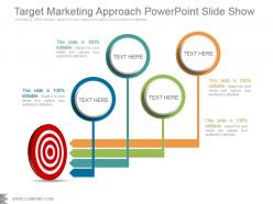 Target Marketing Approach Powerpoint Slide Show