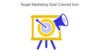 Target Marketing Goal Colored Icon In Powerpoint Pptx Png And Editable Eps Format