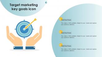 Target Marketing Key Goals Icon