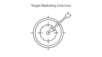 Target Marketing Line Icon