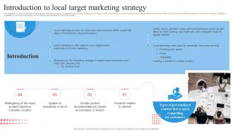 Target Marketing Process Introduction To Local Target Marketing Strategy