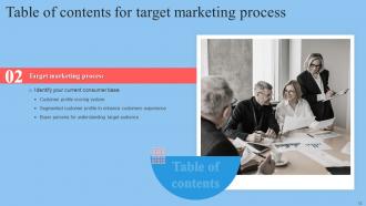 Target Marketing Process Powerpoint Presentation Slides Strategy CD V Informative Visual