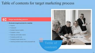 Target Marketing Process Powerpoint Presentation Slides Strategy CD V Attractive Visual