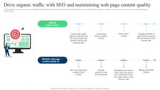 Target Marketing Strategies Drive Organic Traffic With SEO And Maintaining Web Page Content Quality
