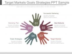 Target Markets Goals Strategies Ppt Sample
