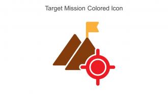 Target Mission Colored Icon In Powerpoint Pptx Png And Editable Eps Format