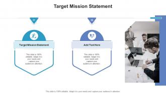 Target Mission Statement In Powerpoint And Google Slides Cpb