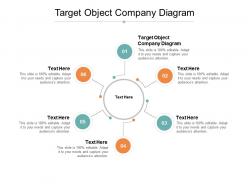 Target object company diagram ppt powerpoint presentation infographic template background cpb