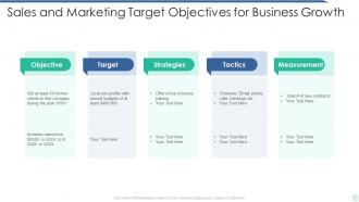 Target Objectives Powerpoint PPT Template Bundles