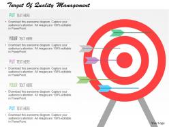 target_of_quality_management_flat_powerpoint_design_Slide01