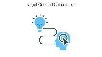 Target Oriented Colored Icon In Powerpoint Pptx Png And Editable Eps Format