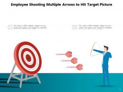 Target Picture Business Decision Progression Employees Organizations Assisting Arrows
