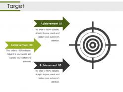 Target powerpoint slides template 1