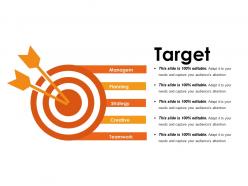 Target ppt background template