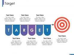 Target Ppt Infographics Influencers