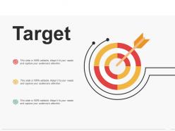 Target ppt portfolio visual aids