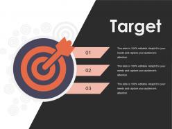 Target Presentation Slides Template 1
