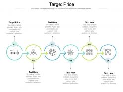 Target price ppt powerpoint presentation infographics slideshow cpb
