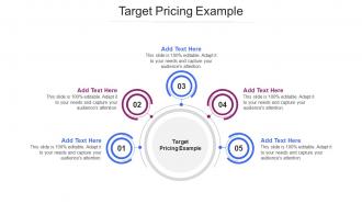 Target Pricing Example In Powerpoint And Google Slides Cpb