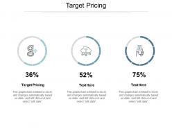 Target pricing ppt powerpoint presentation ideas file formats cpb