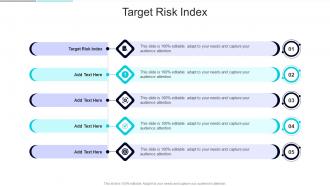 Target Risk Index In Powerpoint And Google Slides Cpb