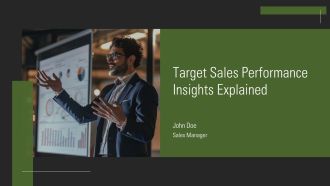 Target Sales Performance Insights Explained PPT Structure AT