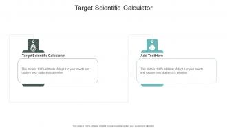 Target Scientific Calculator In Powerpoint And Google Slides Cpb