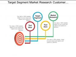 Target segment market research customer communication employee communities