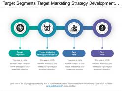 Target segments target marketing strategy development marketing framework
