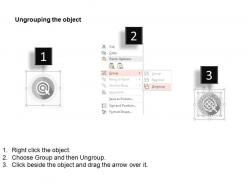 Target selection crosshair aim bullseye ppt icons graphics