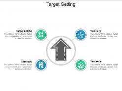 Target setting ppt powerpoint presentation icon pictures cpb