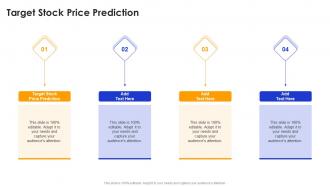 Target Stock Price Prediction In Powerpoint And Google Slides Cpb