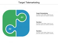 Target telemarketing ppt powerpoint presentation icon template cpb