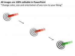 19607094 style circular bulls-eye 2 piece powerpoint presentation diagram infographic slide