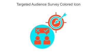 Targeted Audience Survey Colored Icon In Powerpoint Pptx Png And Editable Eps Format